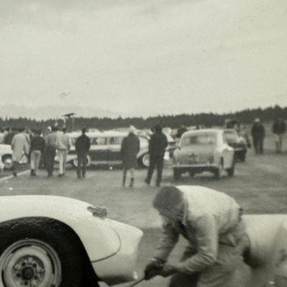 Vintage Racing Photo Oldsmobile Special Car 1959 Photograph Snapshot Motorsport