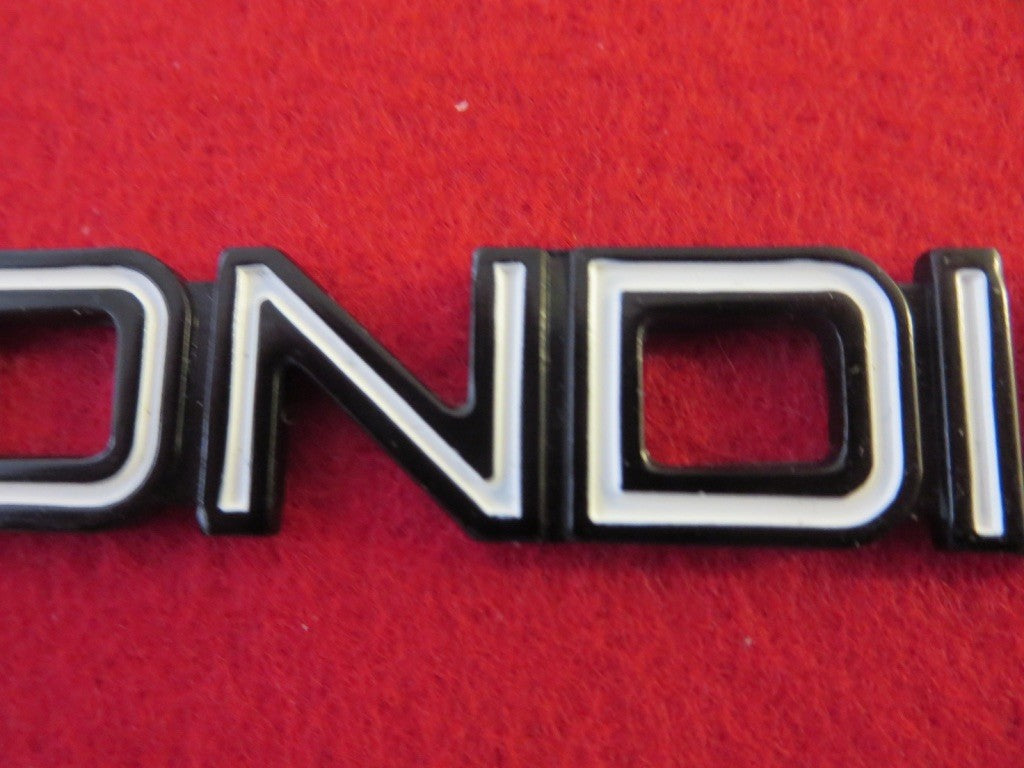 Ferrari Mondial Badge Emblem Logo Script - Authentic Original 