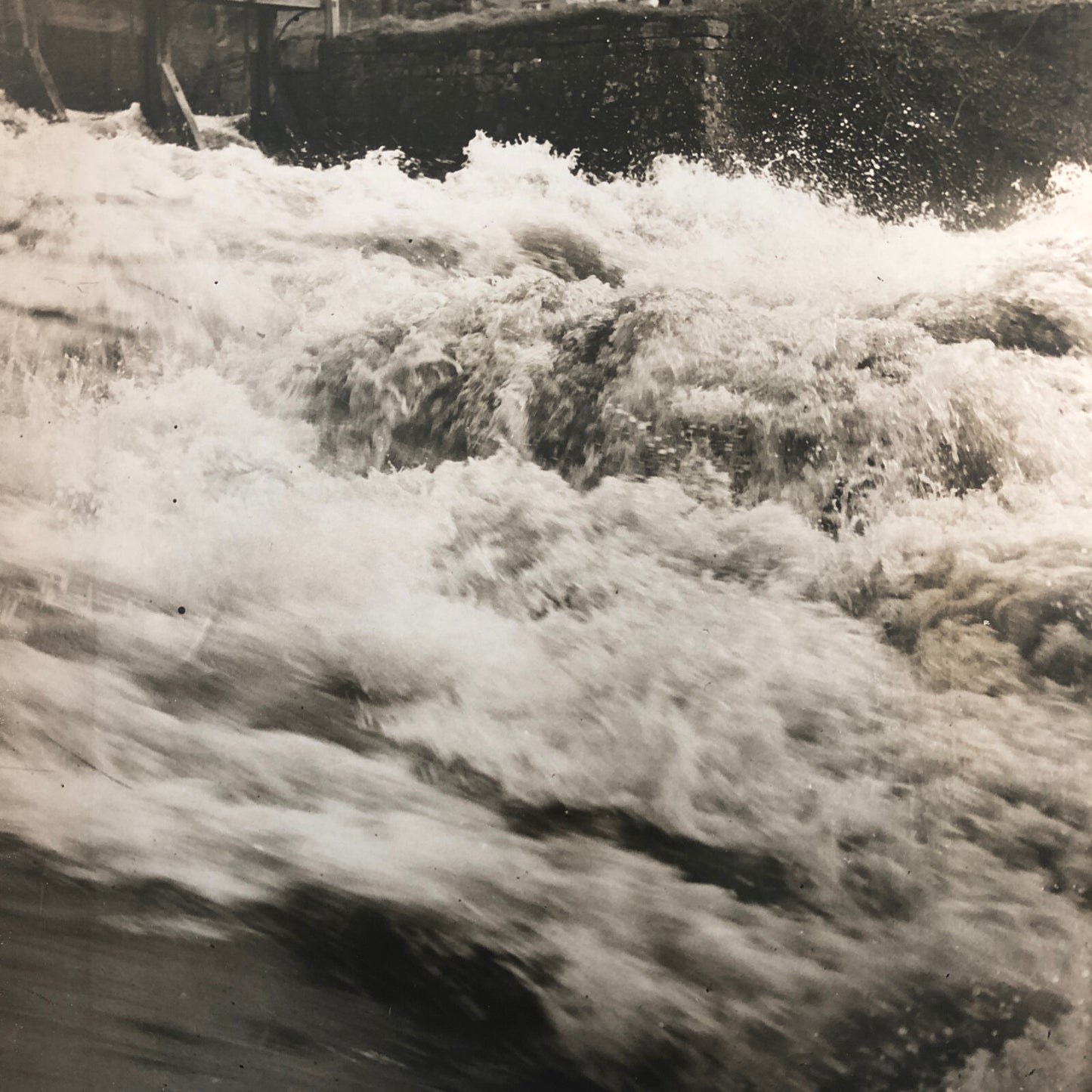 Vintage Press Photo Photograph Flood Disaster Near Exeter River UK London 1933