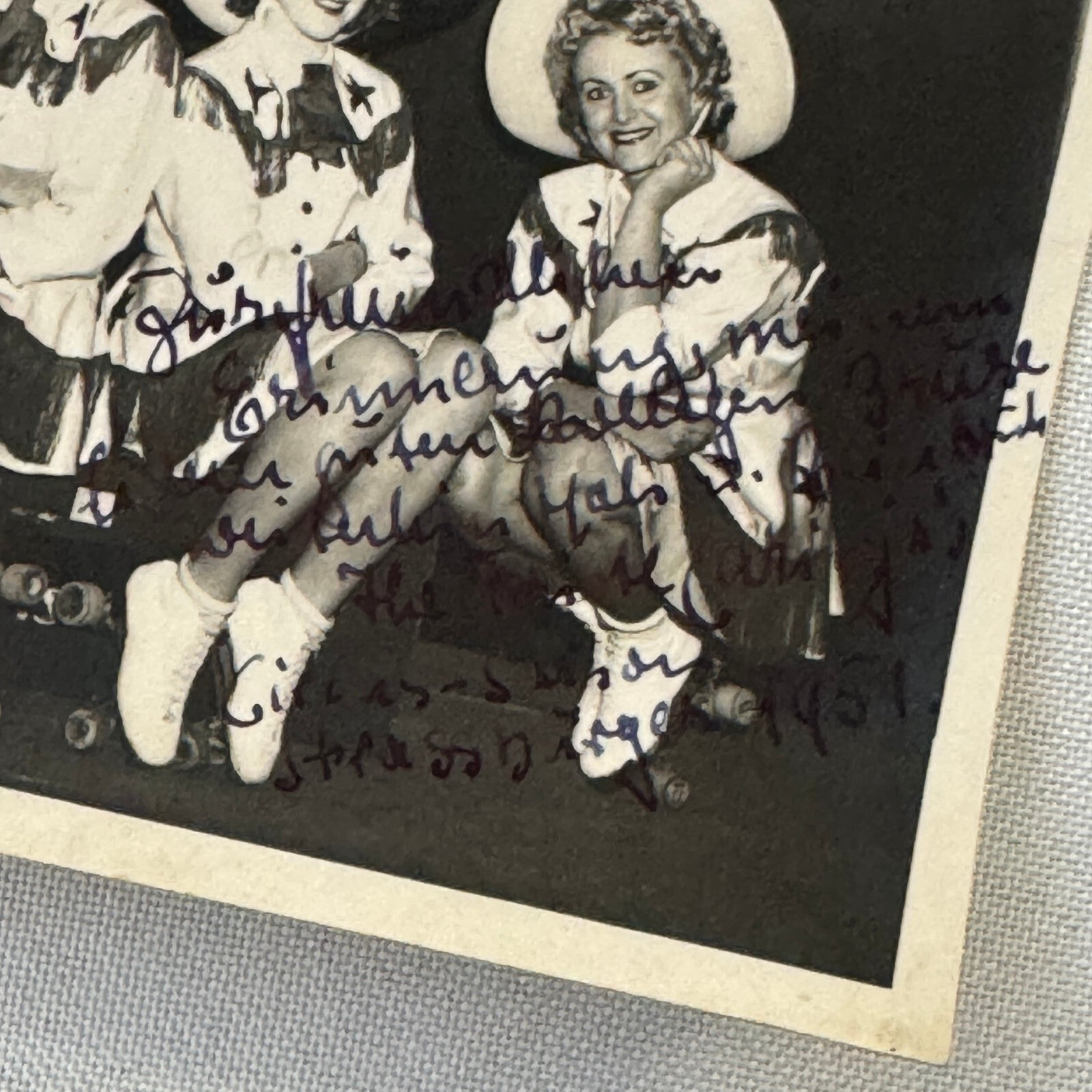 Vintage Circus Rollerskating Roller Skate Act Photo Photograph