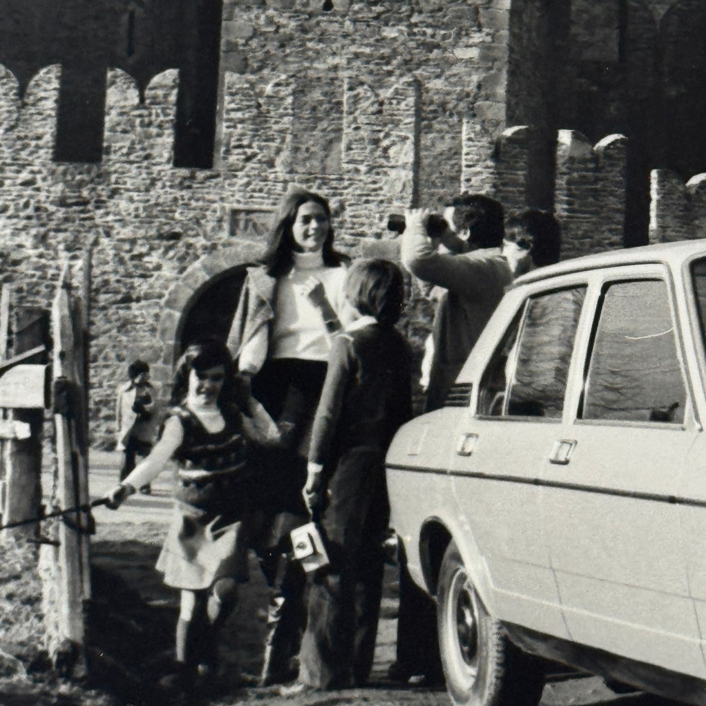 Fiat 132 GLS Car Factory Press Photo Photograph Print Vintage 1976