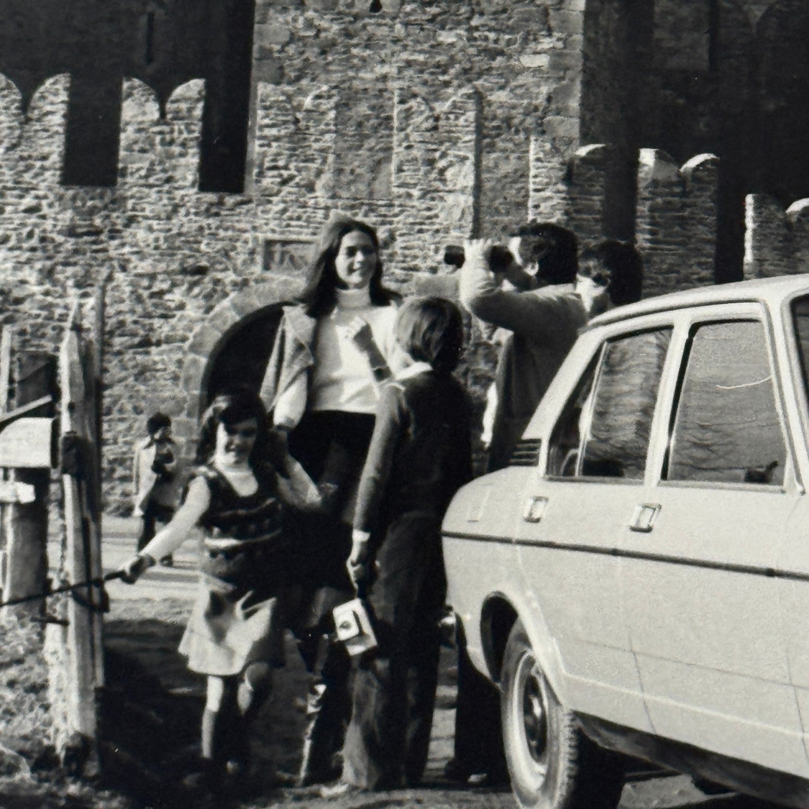 Fiat 132 GLS Car Factory Press Photo Photograph Print Vintage 1976