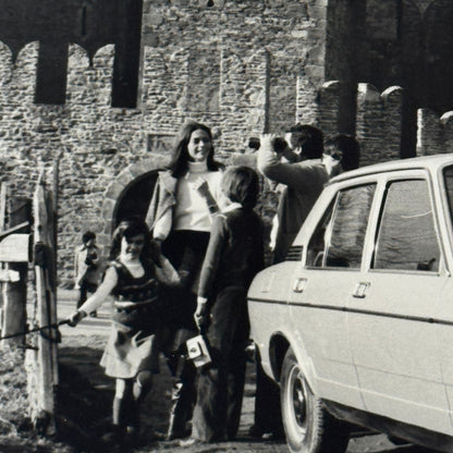 Fiat 132 GLS Car Factory Press Photo Photograph Print Vintage 1976