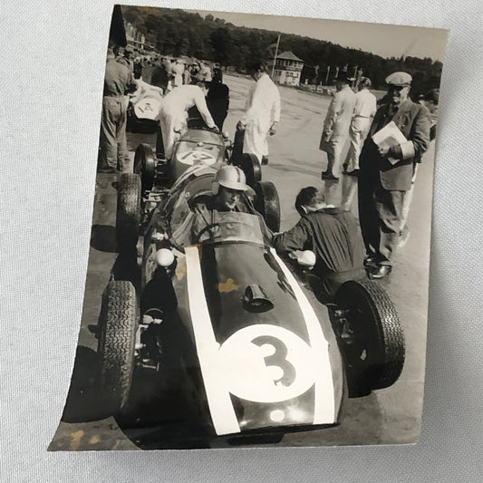 Vintage Solitude Grand Prix Racing Photo Photograph 1960 Cooper Car ?