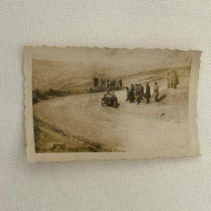 Vintage Racing Car Photo Photograph Early Automobile Motorsport
