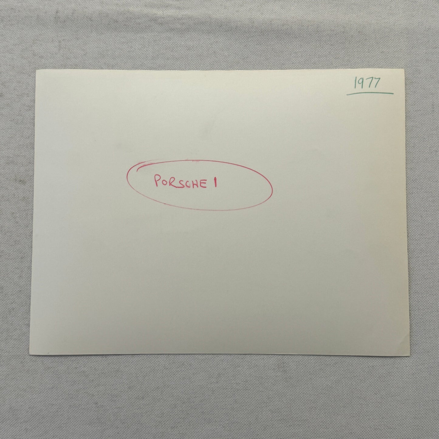 Porsche 924 Car Factory Press Photo Photograph Vintage 1977