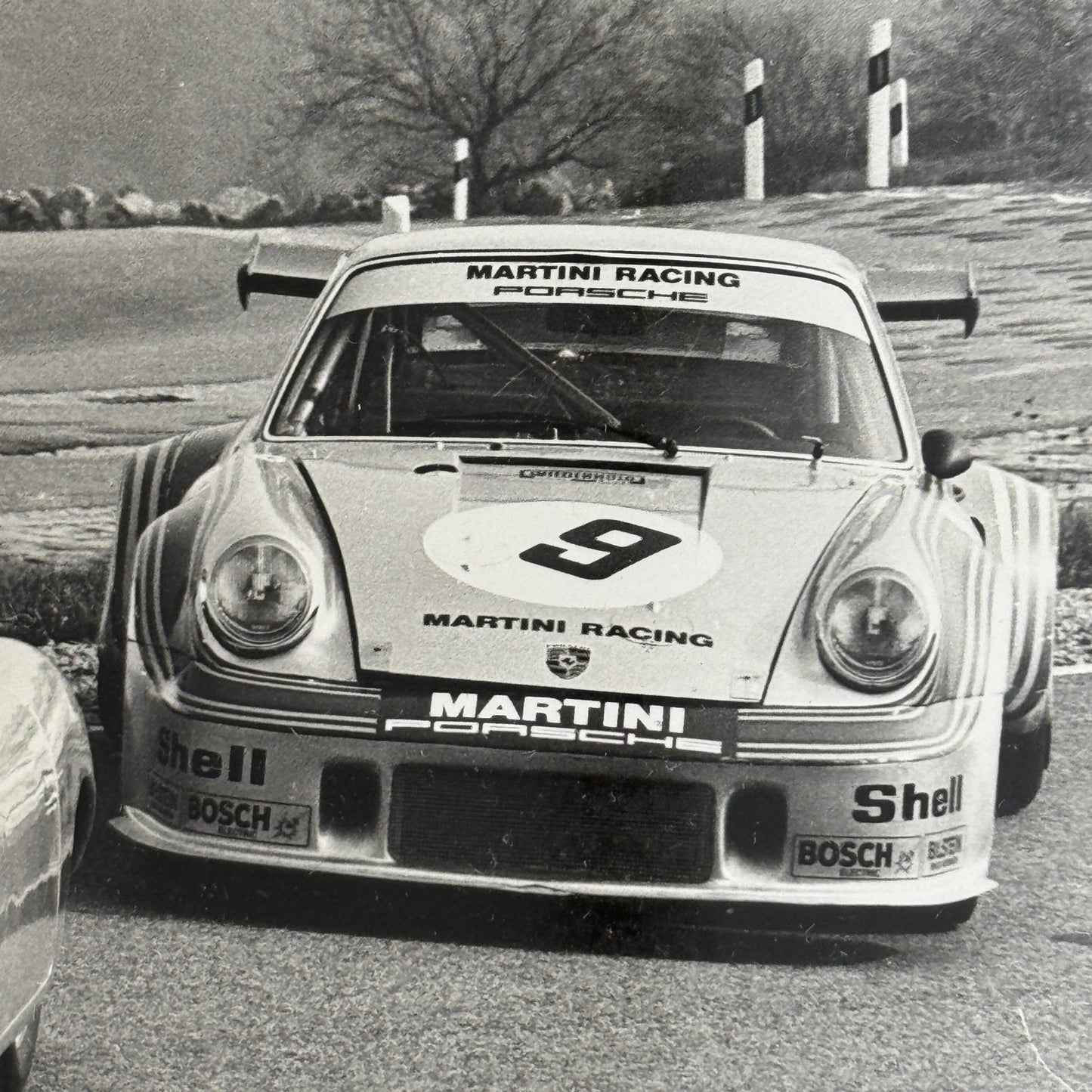 Vintage Porsche Racing Car Factory Photo Photograph Print