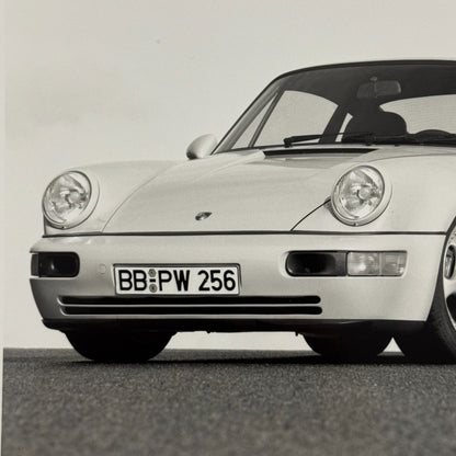 Porsche 911 Carrera RS Car Factory Press Photo Photograph Print Vintage