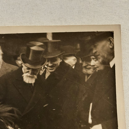 French President Paul Doumer at Bird Show Pony Press Photo Photograph France