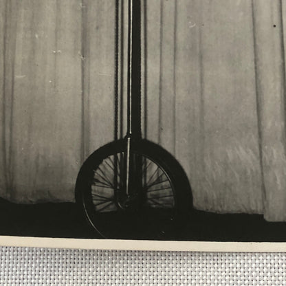 Circus Performer Balancing Act on Unicycle Photo Photograph Berlin Germany
