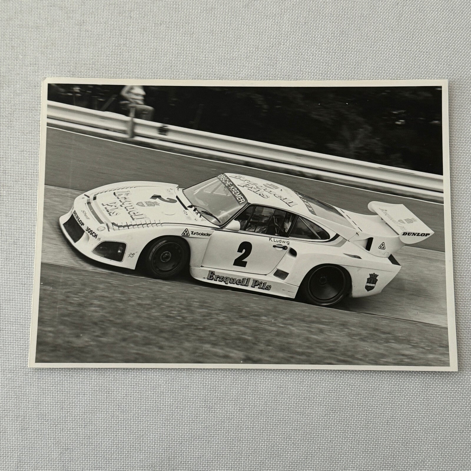 Kremer Racing Porsche 935 1000 KM Nurburgring 1979 Racing Photo Photograph