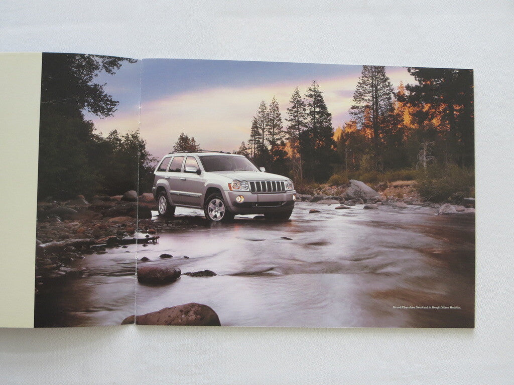 2006 Jeep Grand Cherokee Sales Brochure Laredo Limited Overland SRT8