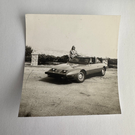Vintage Kit Car Custom Car Photo Photograph Print Volkswagen Based Unidentified
