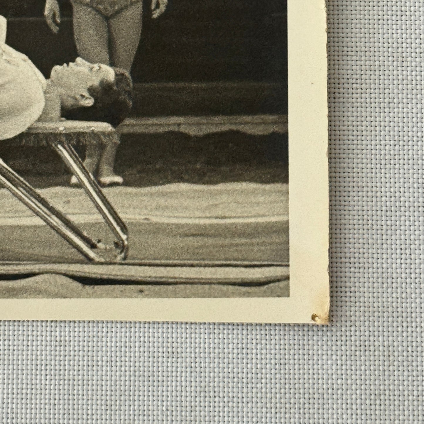 Vintage Circus Acrobat Balancing Act Photo Photograph M.R. Wakefield Middlesex