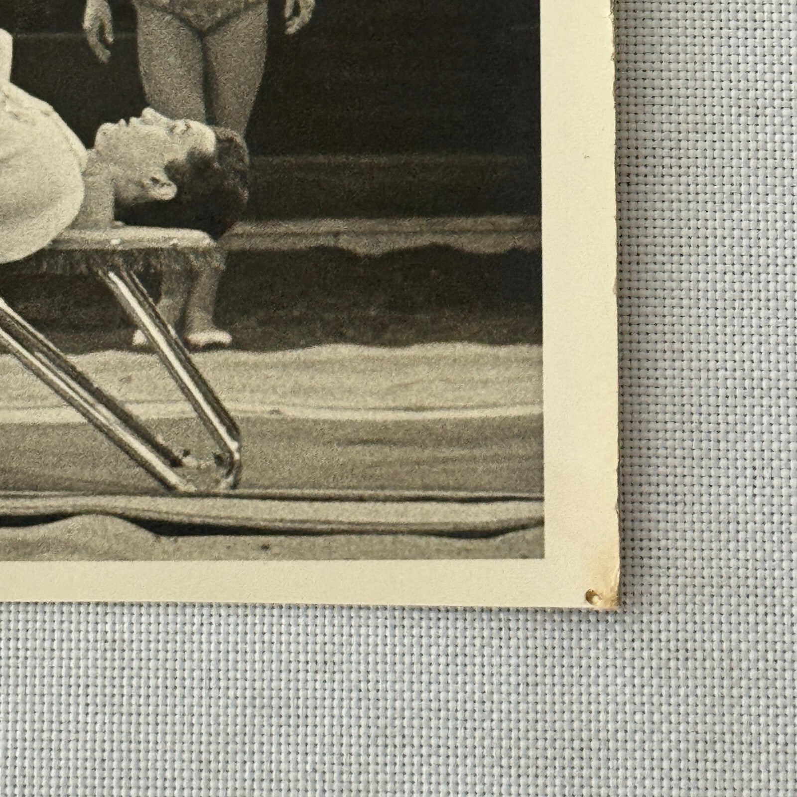 Vintage Circus Acrobat Balancing Act Photo Photograph M.R. Wakefield Middlesex