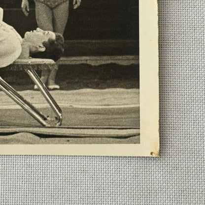 Vintage Circus Acrobat Balancing Act Photo Photograph M.R. Wakefield Middlesex