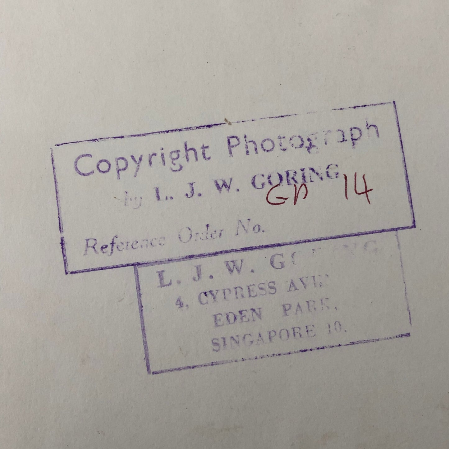 Vintage Car Racing Photo Photograph Print - IJW Goring Photo