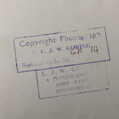 Vintage Car Racing Photo Photograph Print - IJW Goring Photo