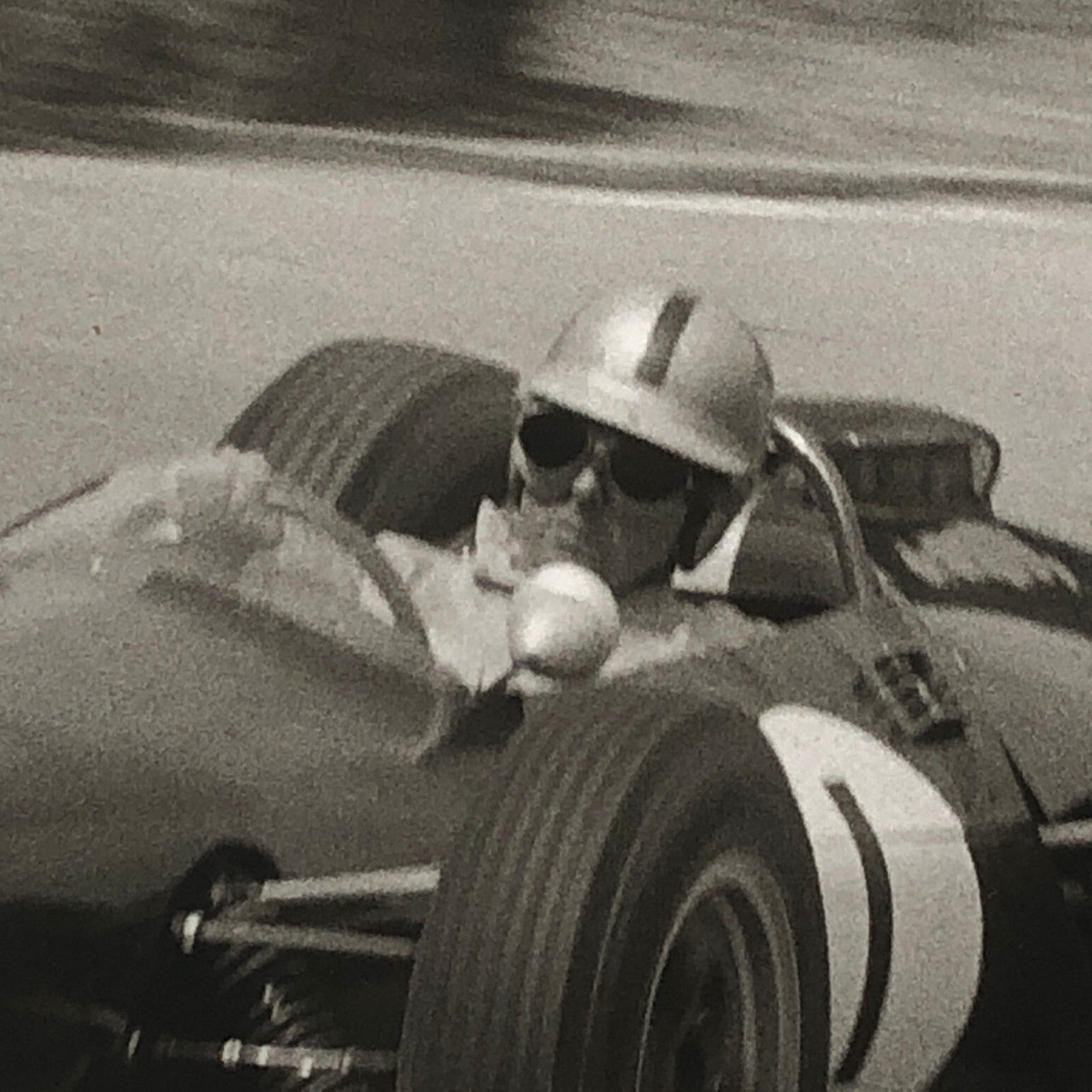 Vintage Grand Prix Racing Car Photo Photograph Print Gunther Molter