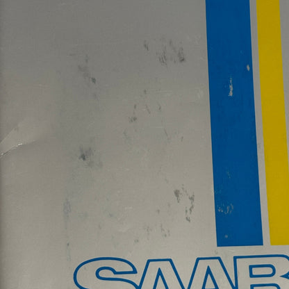 1980 Saab Factory Press Kit Brochure Photos Saab 900 99 Turbo EMS FRENCH