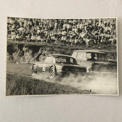 Vintage Lotus Elan Racing Photo Photograph Print J Holme and B Wheble