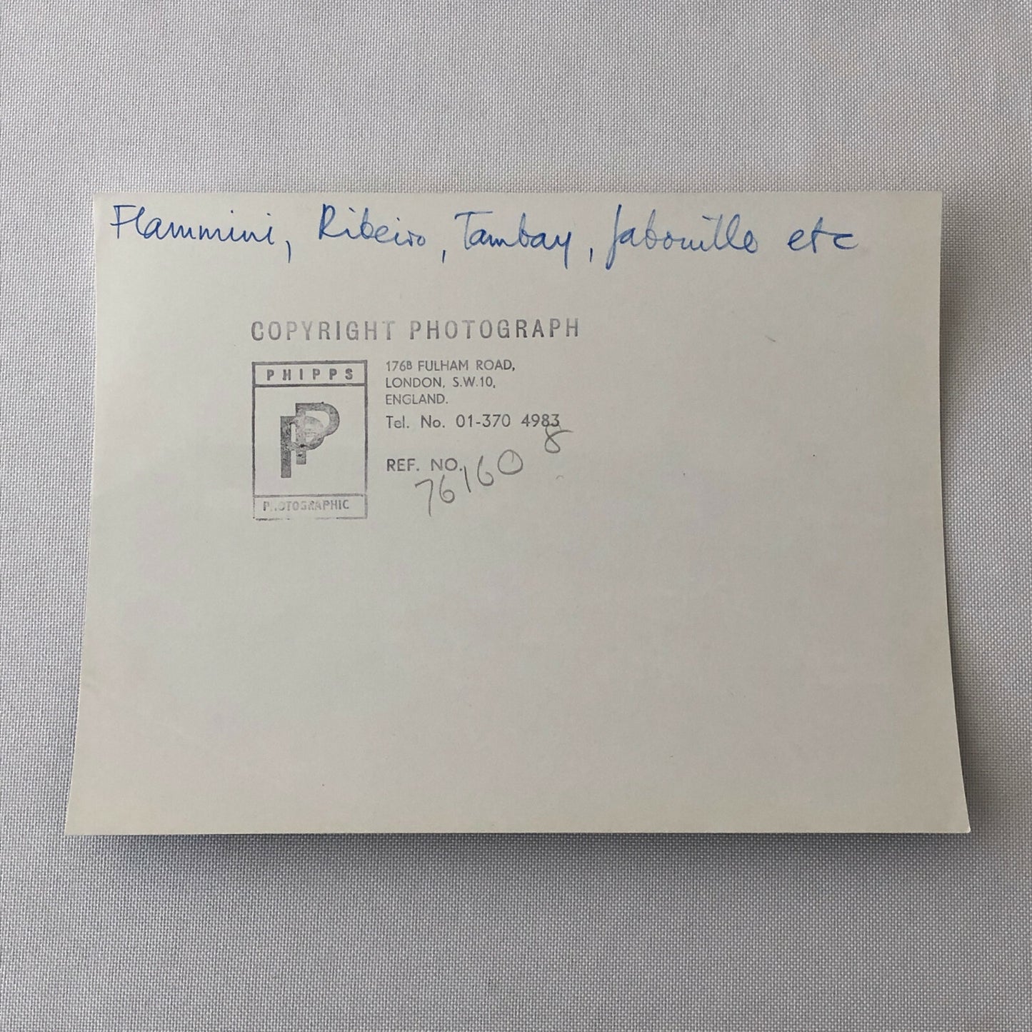 Vintage 1976 Formula 2 F2 Thruxton Grand Prix Racing Photo Photograph ELF Car + 