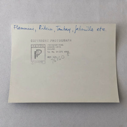 Vintage 1976 Formula 2 F2 Thruxton Grand Prix Racing Photo Photograph ELF Car + 