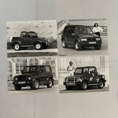 1993 Suzuki Press Kit Brochure Photos German Swift Vitara Super Carry Samurai
