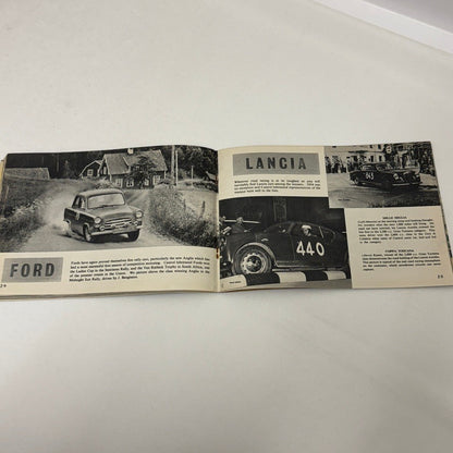 1954 Castrol Racing Achievements Brochure Alfa Romeo Aston Martin Austin Healey