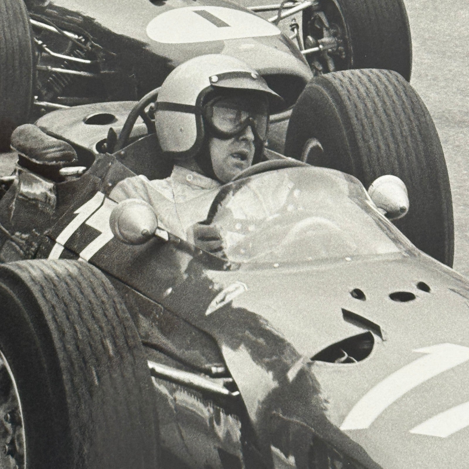 Lorenzo Bandini Ferrari Photo 1965 Monaco Grand Prix Photograph Modern Print