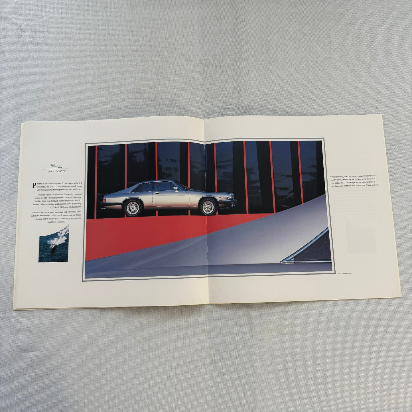 Jaguar XJ-S V12 Car Sales Brochure Catalog Advertising Coupe Convertible