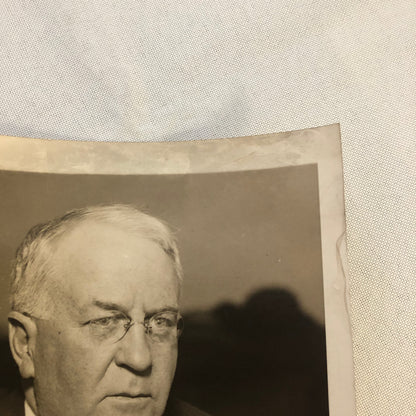 Press Photo Photograph US Senator James Couzens Michigan Owing Back Taxes 1925