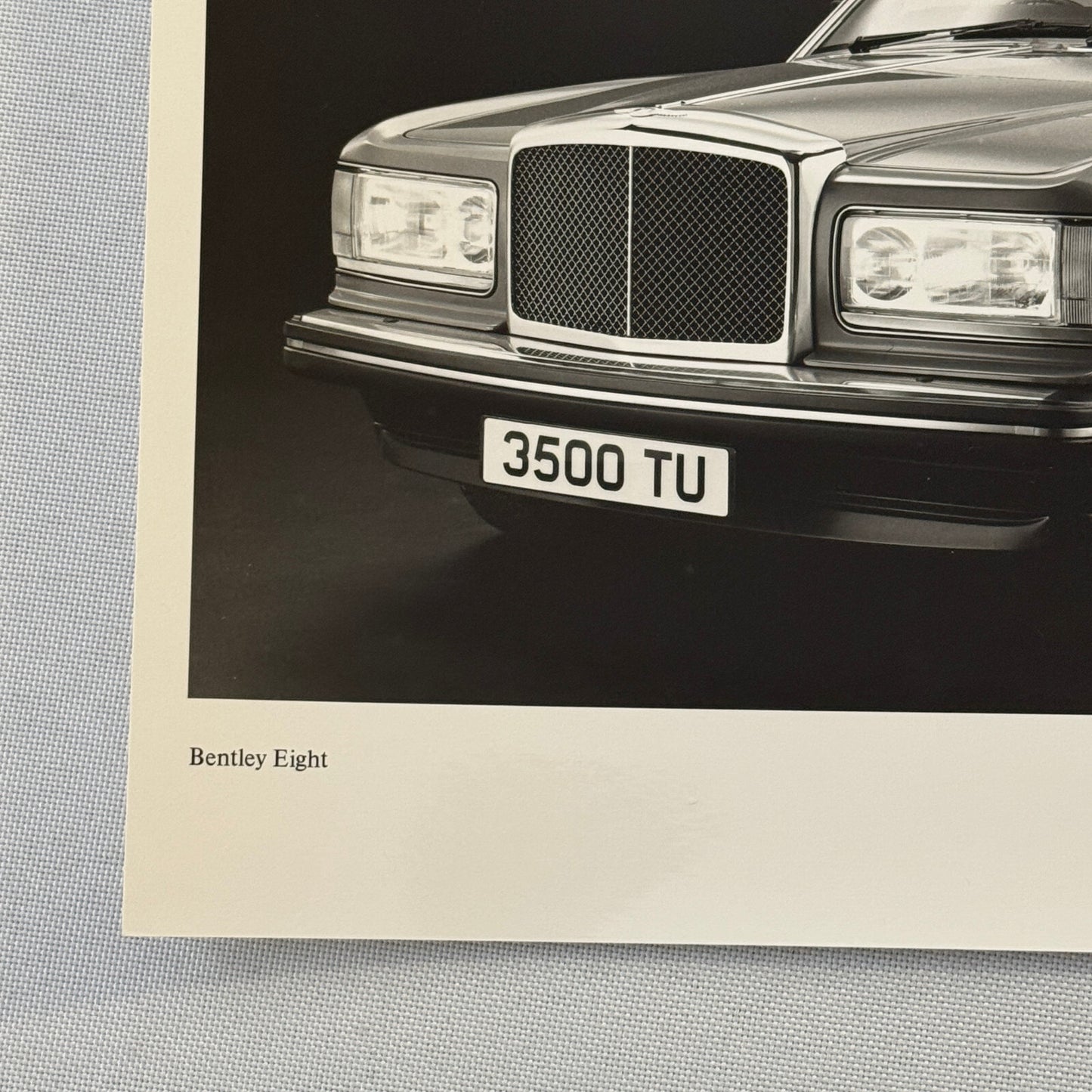Bentley Eight Car Factory Press Photo Photograph