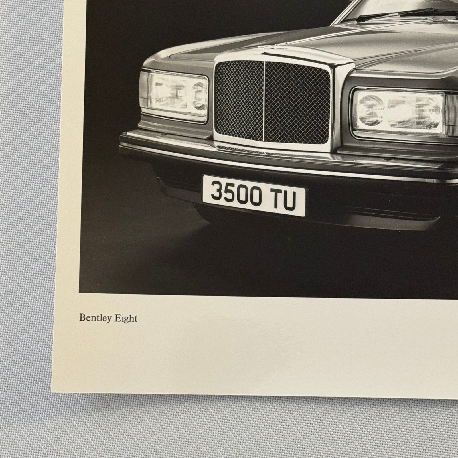 Bentley Eight Car Factory Press Photo Photograph