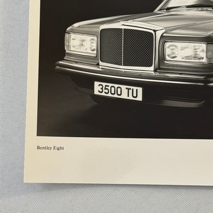 Bentley Eight Car Factory Press Photo Photograph