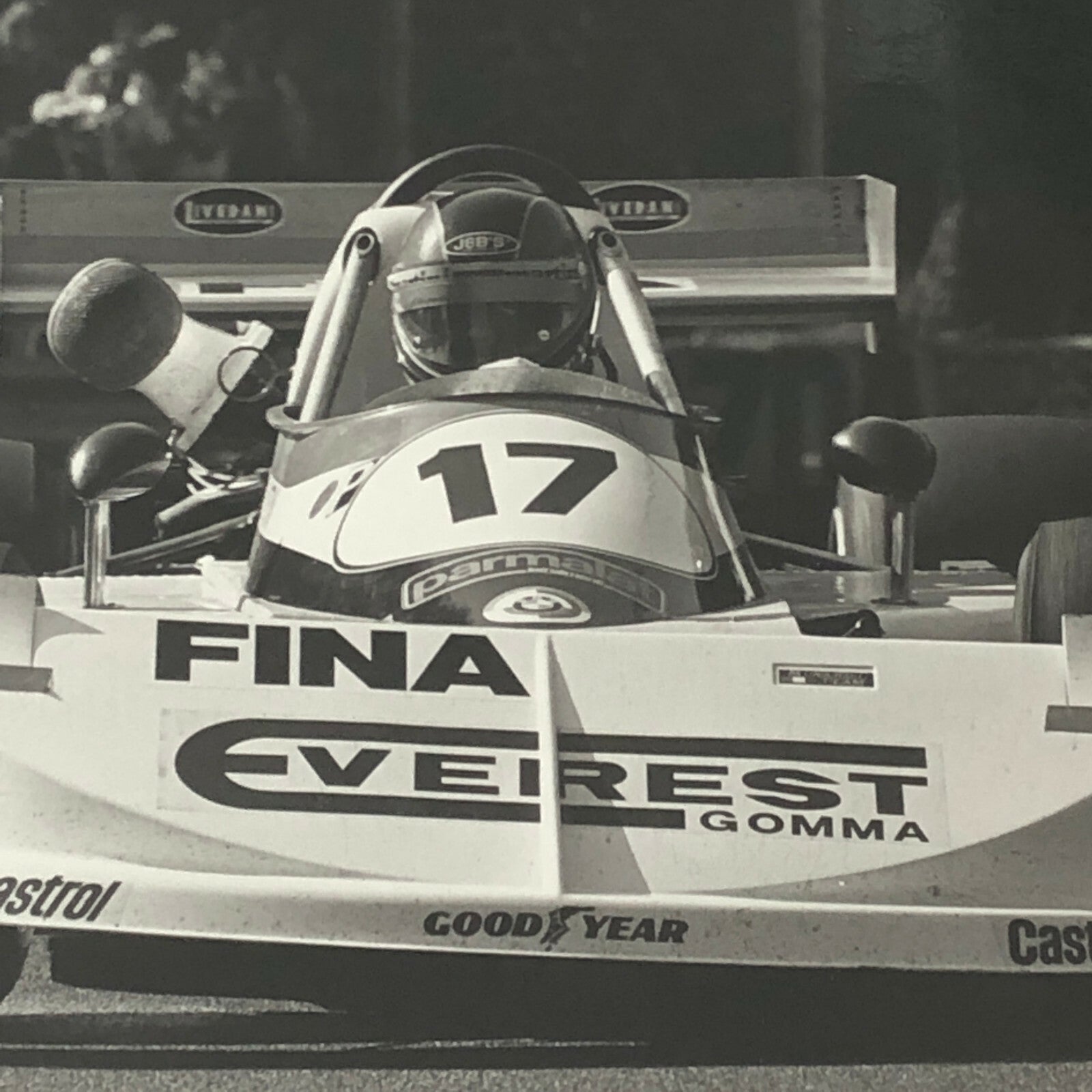 Vintage 1976 Formula 2 F2 Pau Grand Prix Racing Photo Photograph March BMW #17