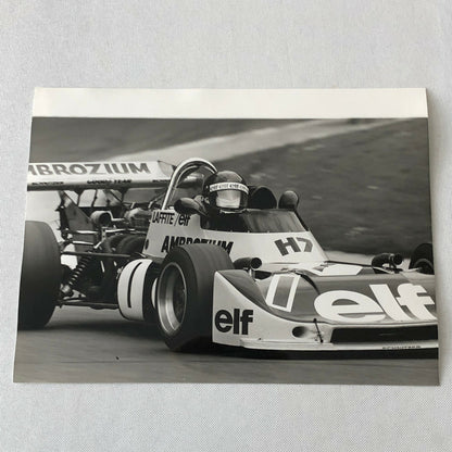 Vintage 1975 Formula 2 F2 Racing Photo Photograph Pau Grand Prix Jacques Laffite