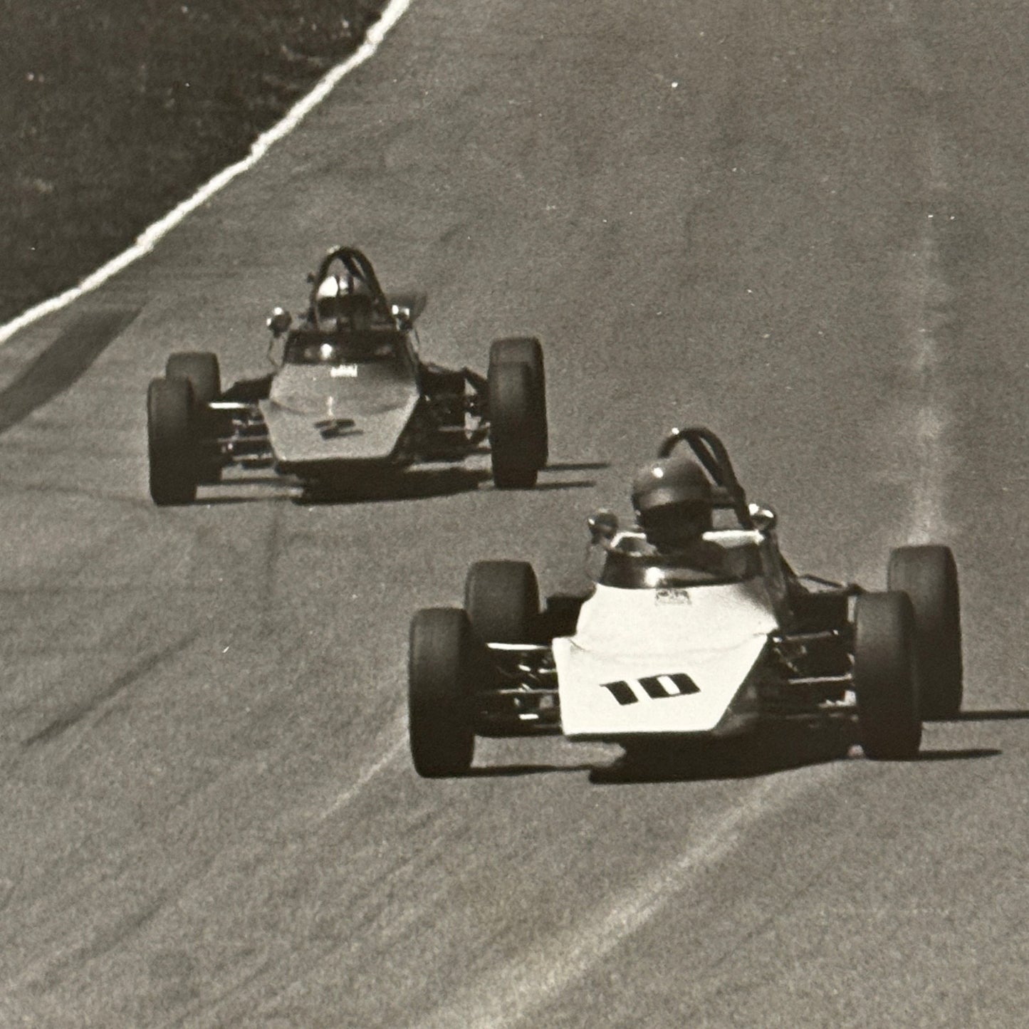 Vintage Car Racing Photo Circuit Mont Tremblant Quebec Automobile Photograph
