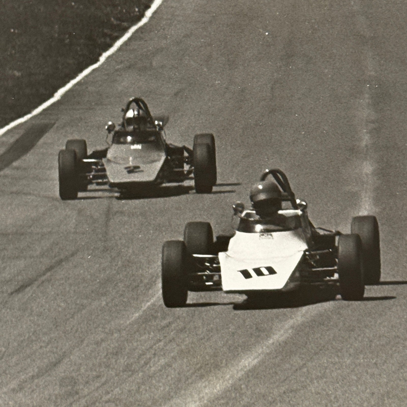 Vintage Car Racing Photo Circuit Mont Tremblant Quebec Automobile Photograph