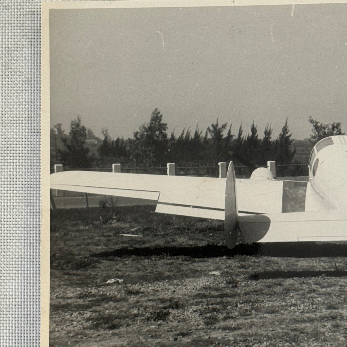 Vintage Airplane Aircraft Plane Photo Photograph