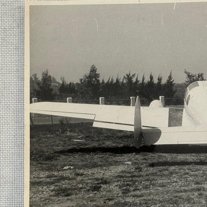Vintage Airplane Aircraft Plane Photo Photograph