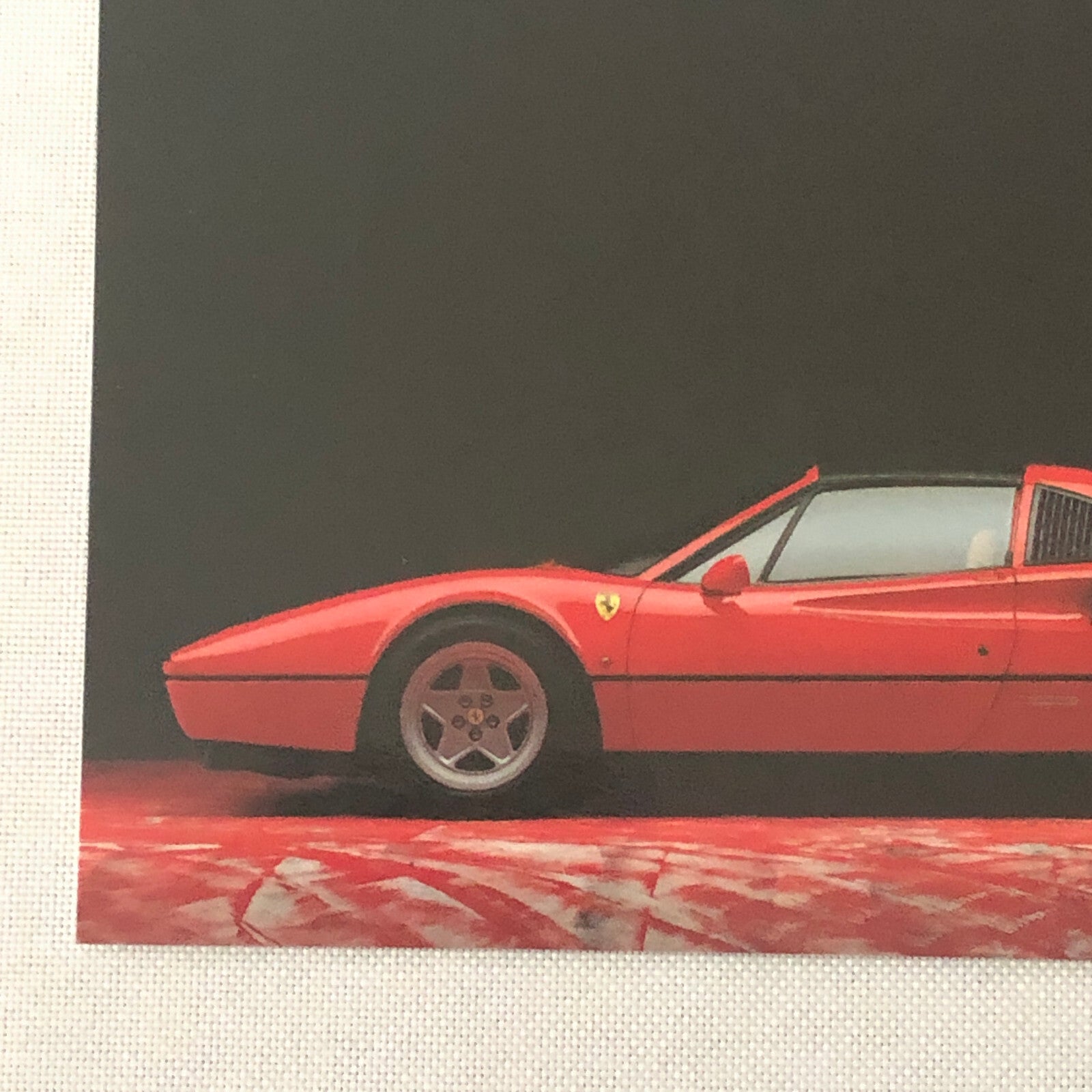 Ferrari 328 GTB Rene Staud Postcard Post Card Ferrari 328GTB