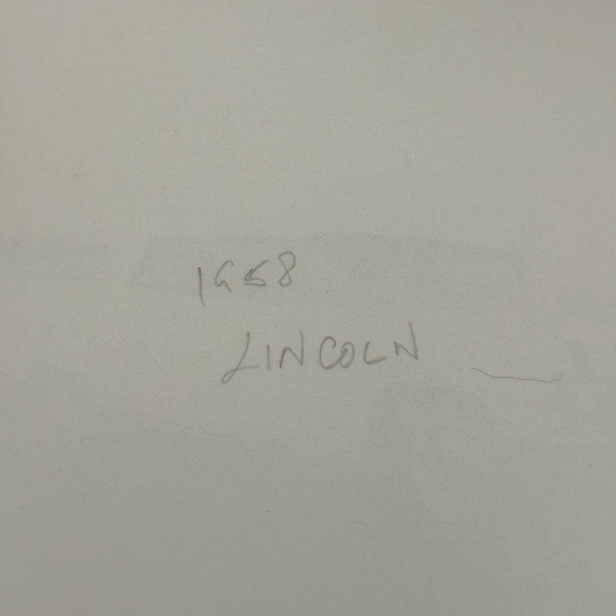 1958 Lincoln Continental Car Automobile Photo Photograph Print