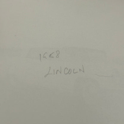 1958 Lincoln Continental Car Automobile Photo Photograph Print