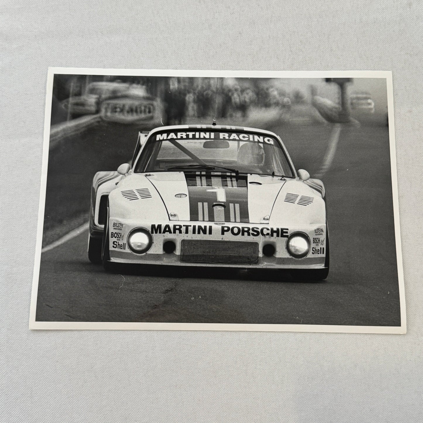 Porsche 935 Martini Racing Car Vintage Photo Photograph Print