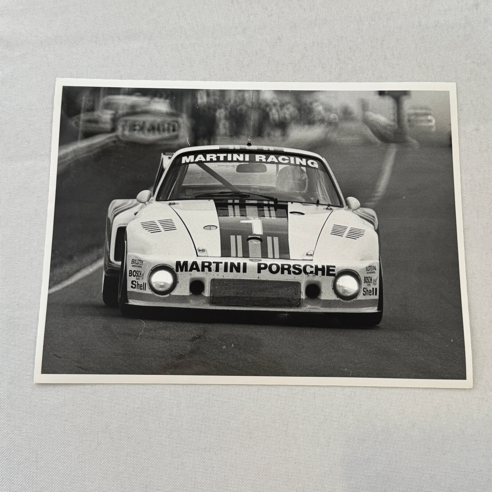 Porsche 935 Martini Racing Car Vintage Photo Photograph Print