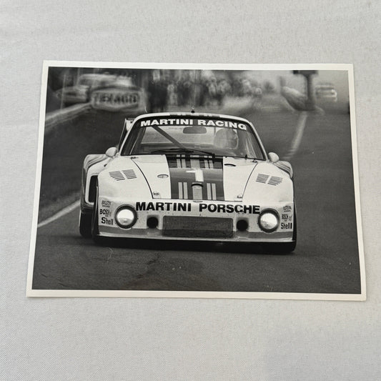 Porsche 935 Martini Racing Car Vintage Photo Photograph Print