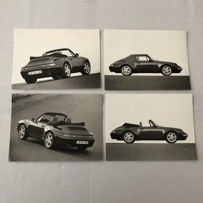 Porsche 911 Carrera Cabriolet Convertible Photo Photograph Lot of 4
