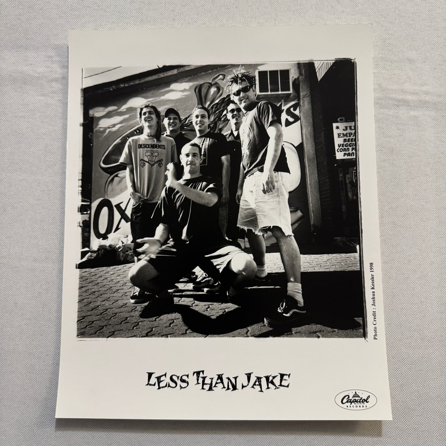 Less Than Jake Music Publicity Press Photo Photograph Band Punk Rock 1998
