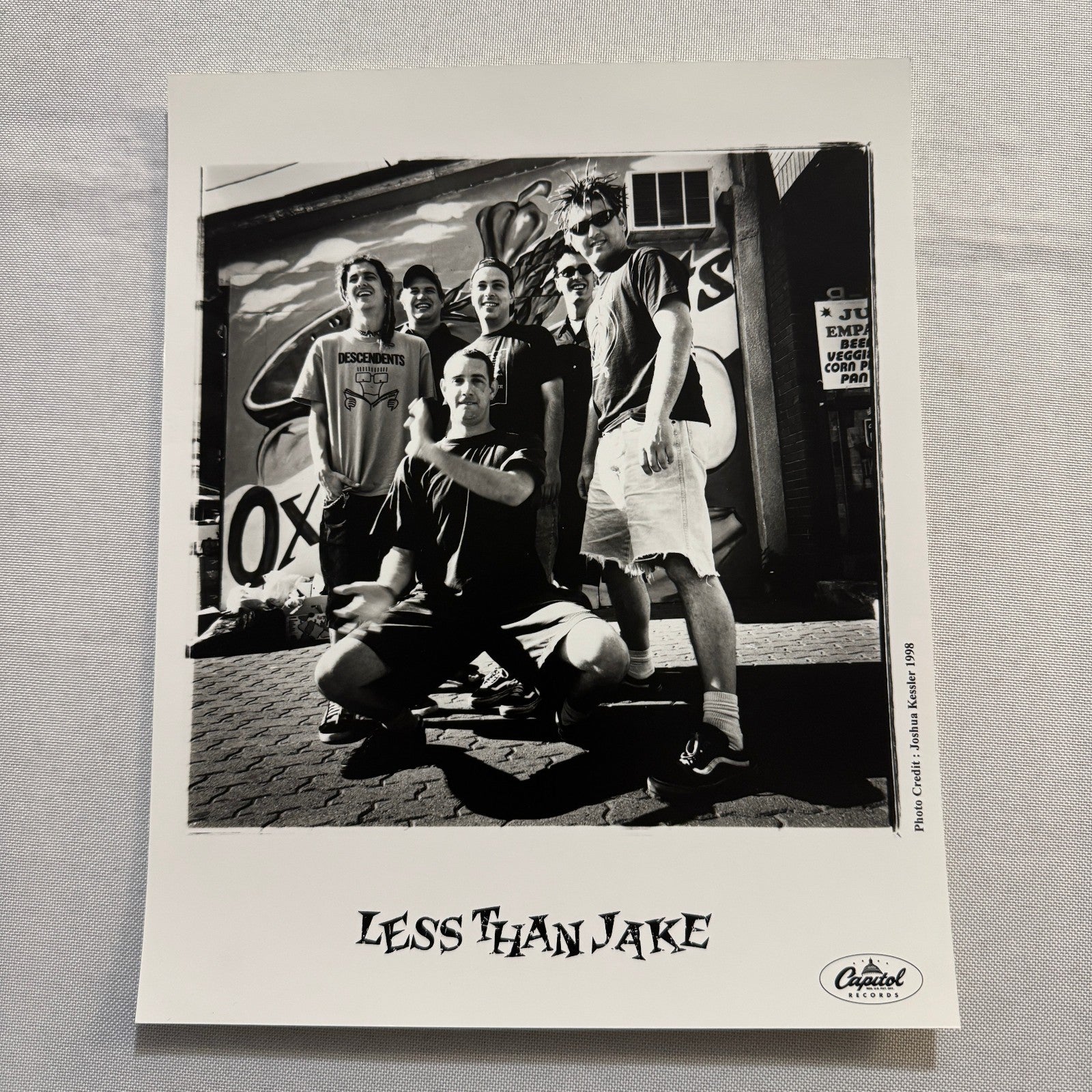 Less Than Jake Music Publicity Press Photo Photograph Band Punk Rock 1998